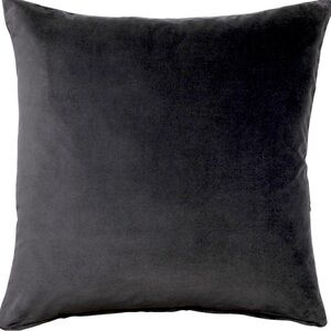 Velvety Cushion covers  2 green and 1 charcoal